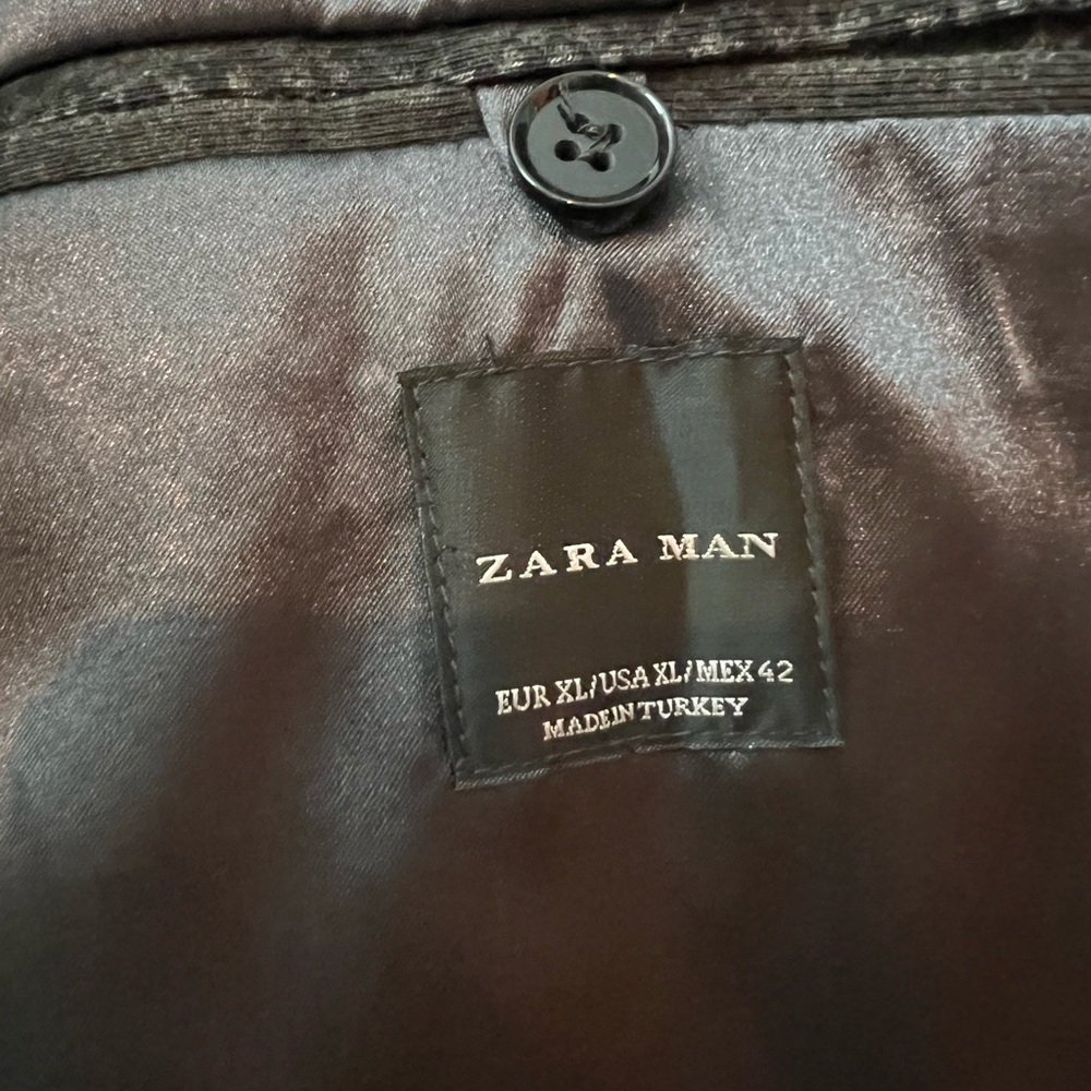 Zara Men’s slim fit snake print blazer, size XL - 42R - Picture 5 of 9